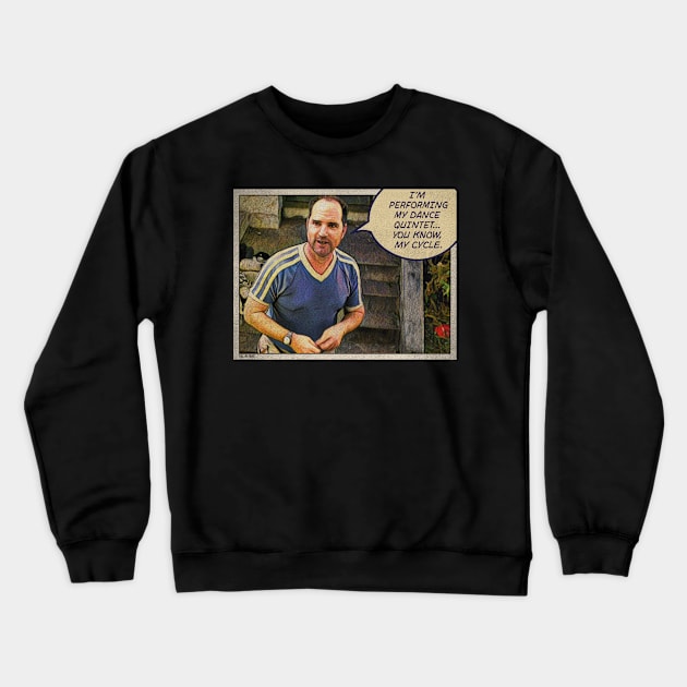 MARTY'S DANCE QUINTET - BIG LEBOWSKI Crewneck Sweatshirt by HalHefner